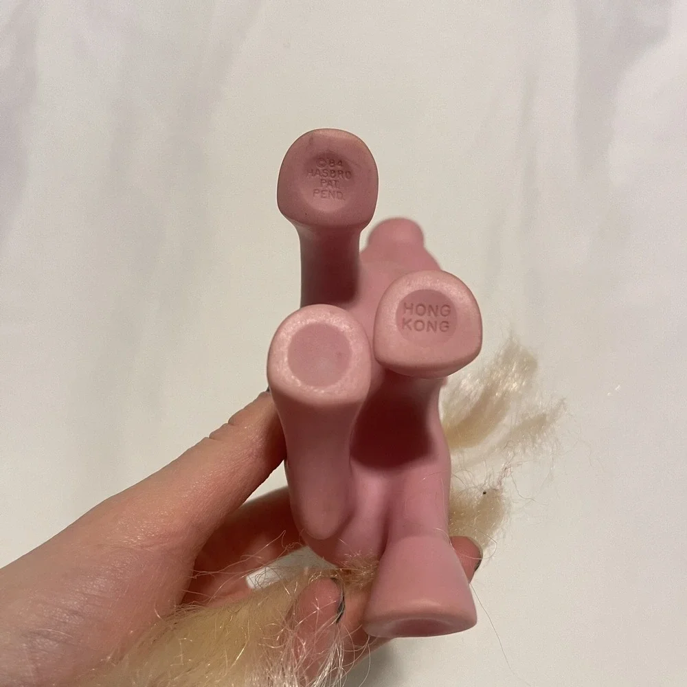 Vintage 1984 My Little Pony G1 Lickety Split Hasbro Pink W/‎ Ice Cream Cones